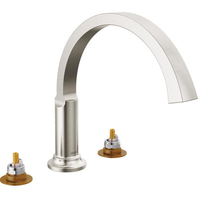 Robinet de baignoire Tetra Roman, robinet de baignoire, robinet de baignoire à fixation sur plateau, robinet de baignoire