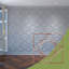 Panneaux muraux décoratifs en acrylique gypse, moyen, l 15 3/8 po x H 15 3/8 po x T 1/8 po, miroir doré-218063154-218063163