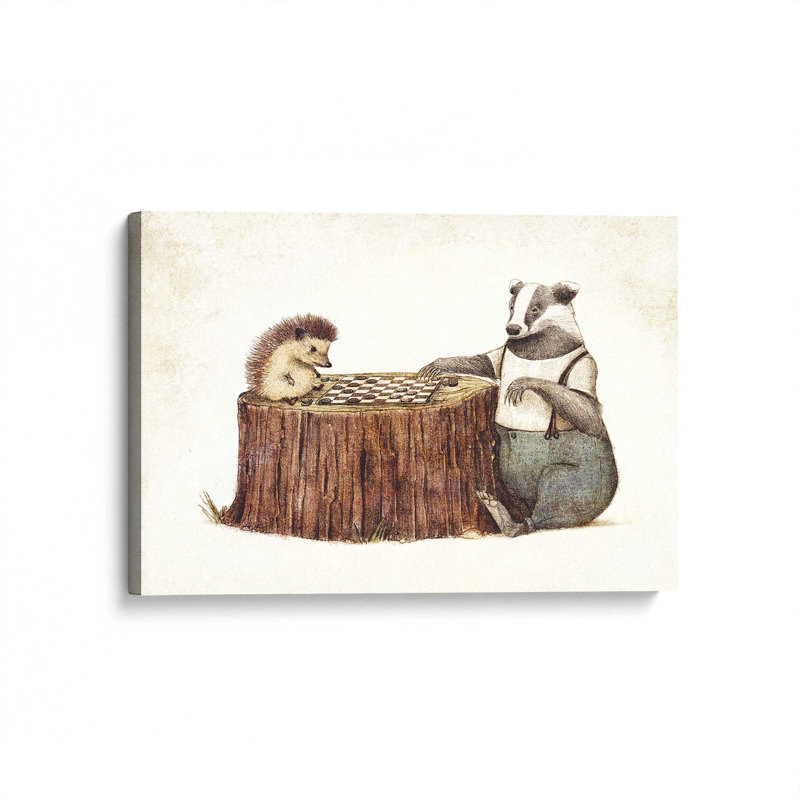 Reproduction d'art sur toile «Playtime II» par Mike Koubou, Toile tendue, H 12 po x l 16 po, Ne s’applique pas