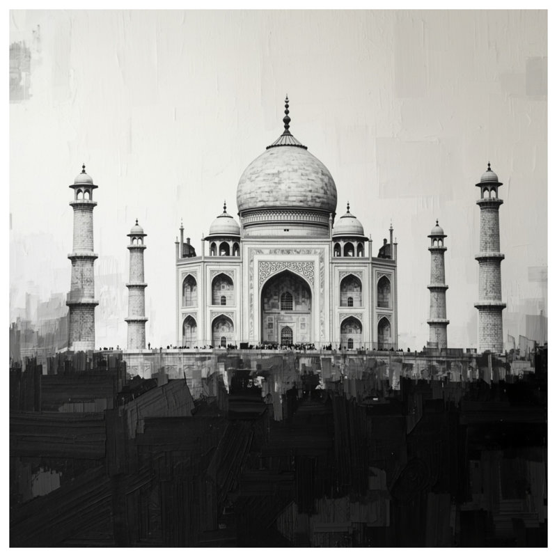 Housses de couette Taj Mahal Architecture, Twin