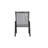 4 Piece Patio Chairs, Outdoor Camping Chairs With Breathable Textilene Fabric, Set Of 2 Garden Chairs With Armrest High Backrest For Garden Patio Pool Beach Yard Space Saving