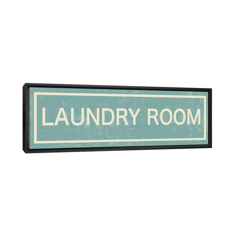 «Laundry Room» par PI Studio, impression sur toile tendue, H 12 po x l 36 po x P 1,5 po, Toile tendue