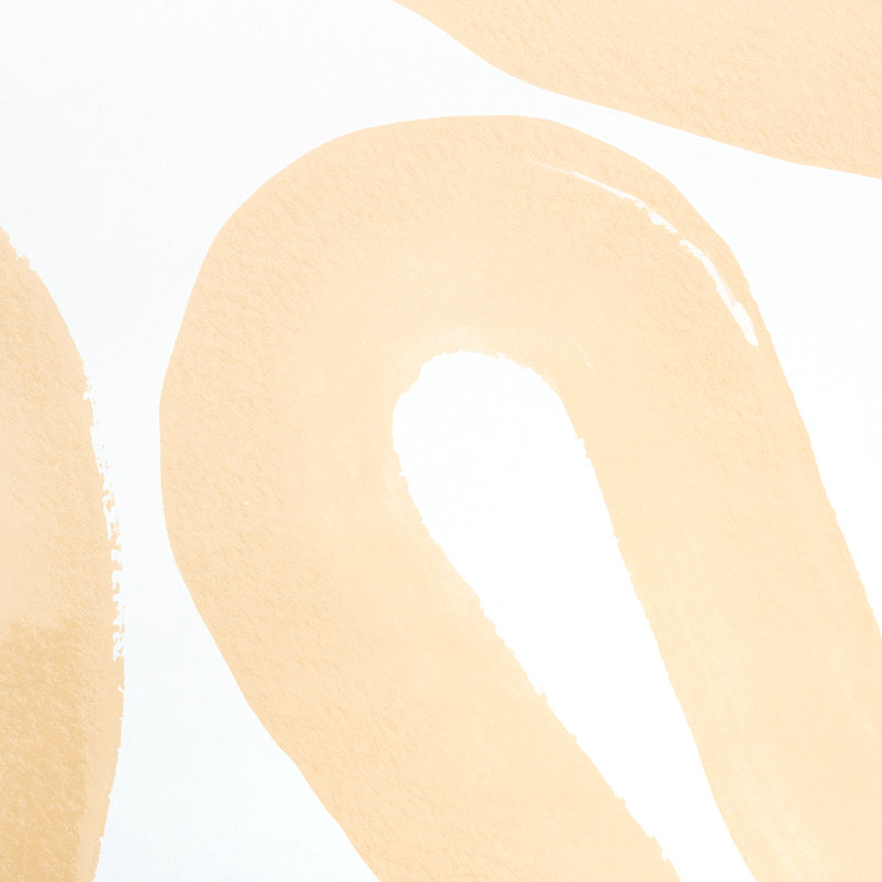 Papier peint Schumacher x Hadiya Williams, Ocre