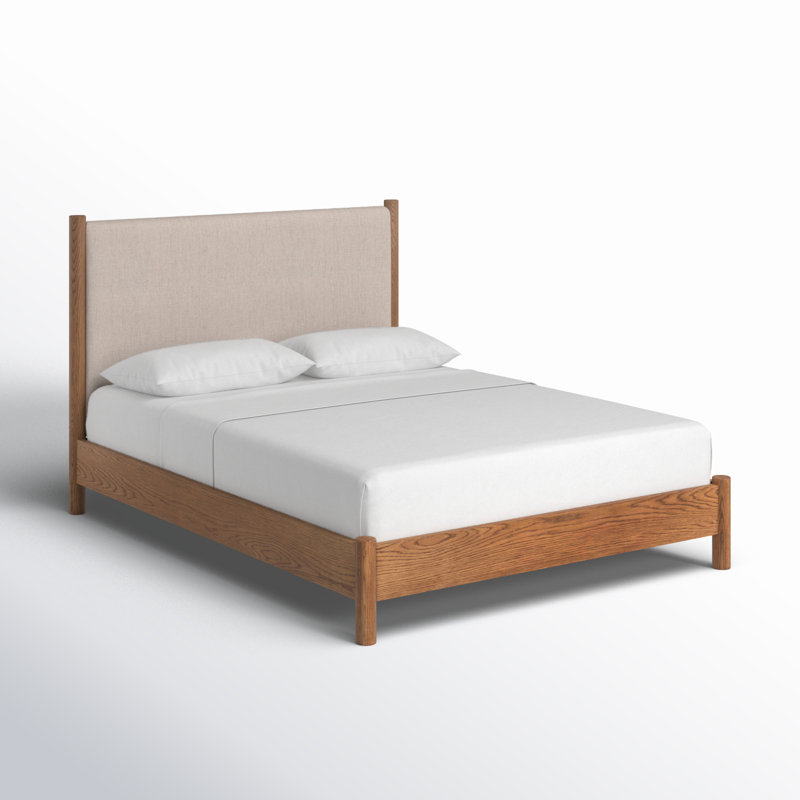 Lit plateforme Linda, Grand, Essence naturelle
