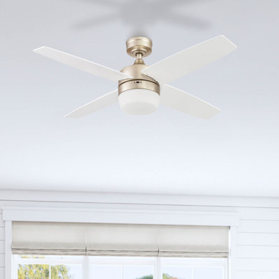 Frittelli 44'' Ceiling Fan with LED Lights and Remote Included