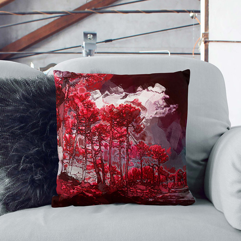 Square Cushion, 55cm H x 55cm W x 20cm D