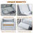 Cutlor Luxury Power Motion Recliner  Swivel Glider, Upholstered Reclining Sofa Chair with Lumbar Support-2093321521