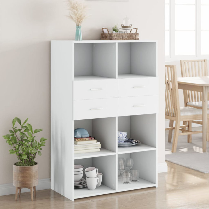 Alna 80cm Sideboard, White