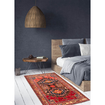 Tapis brun Konya Anatolian 5 pi 2 po x 8 pi 0 po