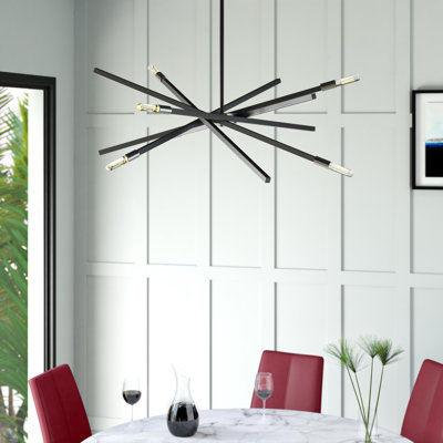 Archer 6-Light Sputnik Articulating Single Tier Chandelier