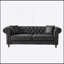 Canapé en tissu 83 po Chesterfield-425523284