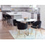 Chaise en métal et similicuir-324647630-324647625