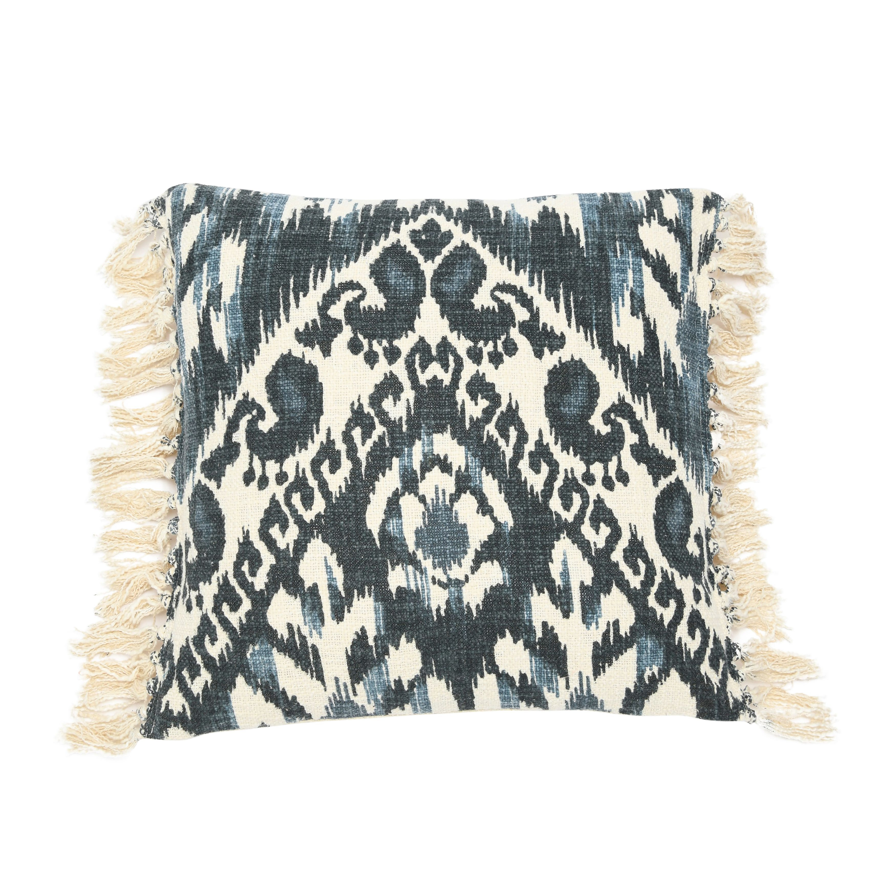 Creative Co Op Breathe Fringe Pillow