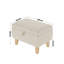 Artus 49 cm W Linen Blend Rectangle Ottoman with Storage-1176938659