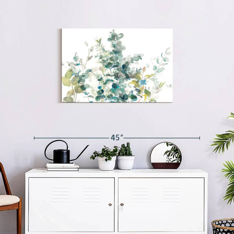 Harnek Eucalyptus White II, 20" H x 30" W