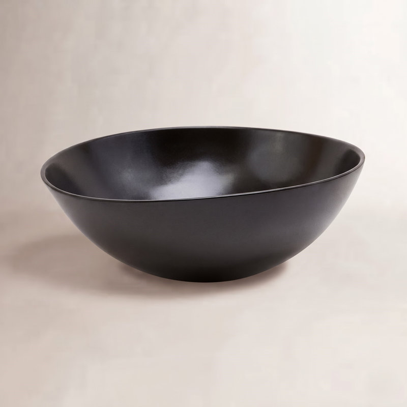 Verre Trafton Bol de service, Onyx