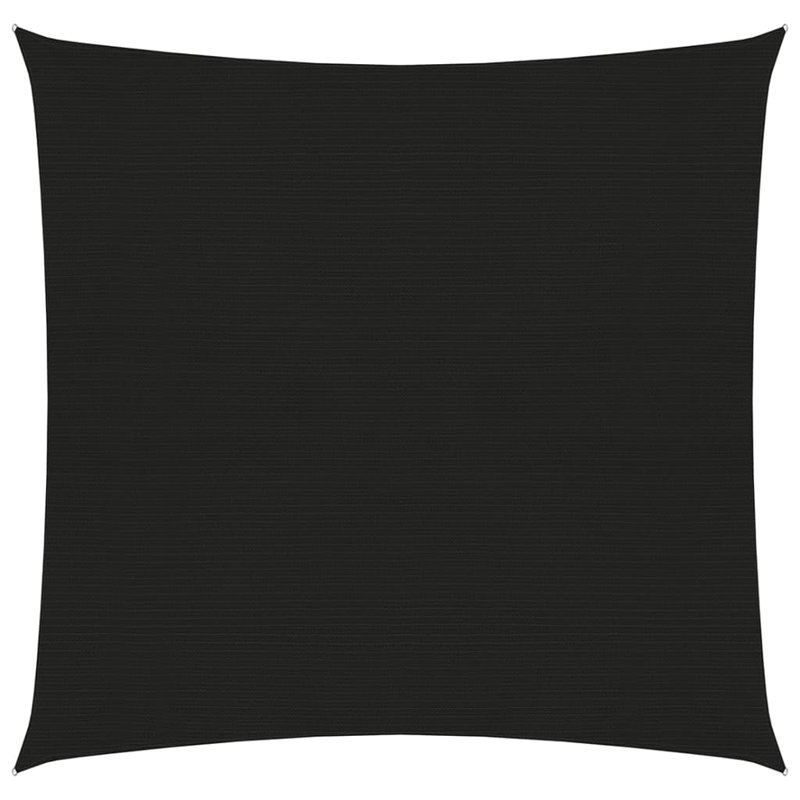 Pesotum Square Shade Sail, Black, 3m x 3m