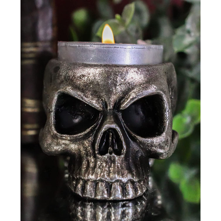 Handmade Skull Candle