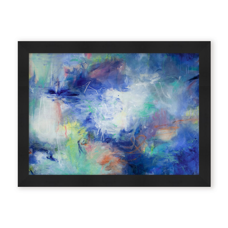 Remaining Neutral Print by Patricia Schwimmer, 12" H x 16" W x 1.125" D, Framed Print, Black
