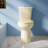 19" Tall Compact 2-Piece Toilet 1.1/1.6 GPF Dual Flush Round ADA Height with Soft-Close Seat-111655842