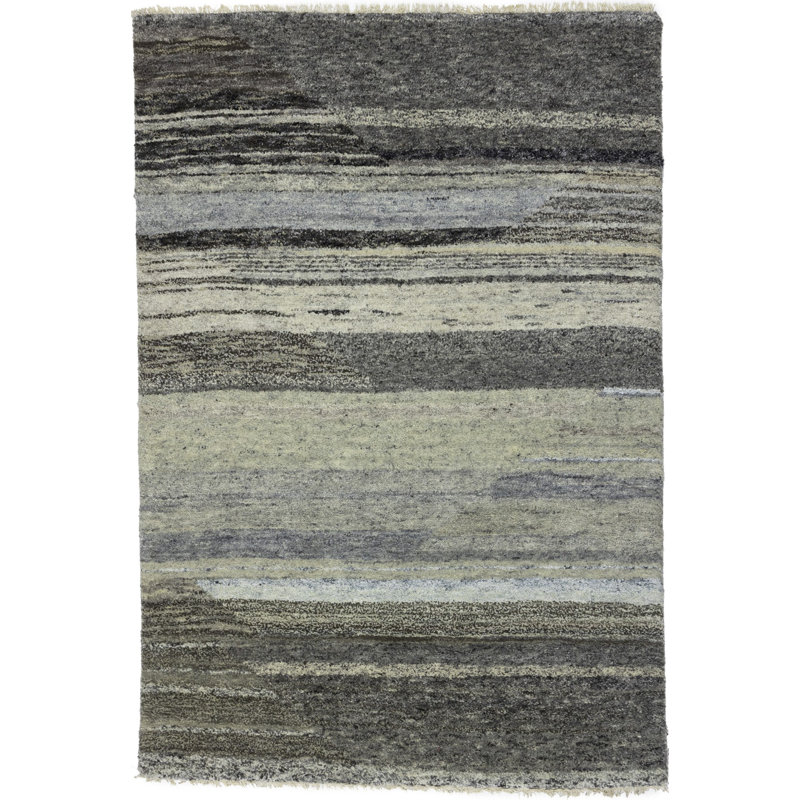Performance Wool Striped Indoor Rug