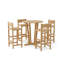 Descanso Sedona 5 Piece Teak Dining Set