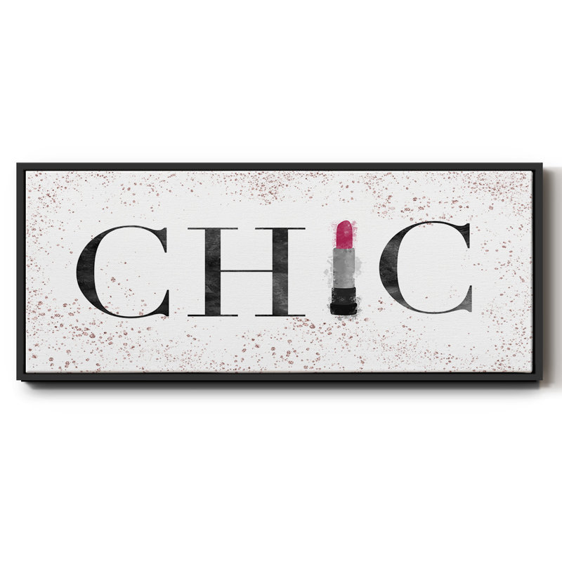 Chic - toile encadrée, H 24 po x l 60 po