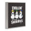 «Chillin 'With Snowmies Snowmen», art de la giclée encadrée par Jedco Brands, Inc.-503130764-503130767