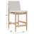 Daffodil Boucle Counter Stool-1400930373