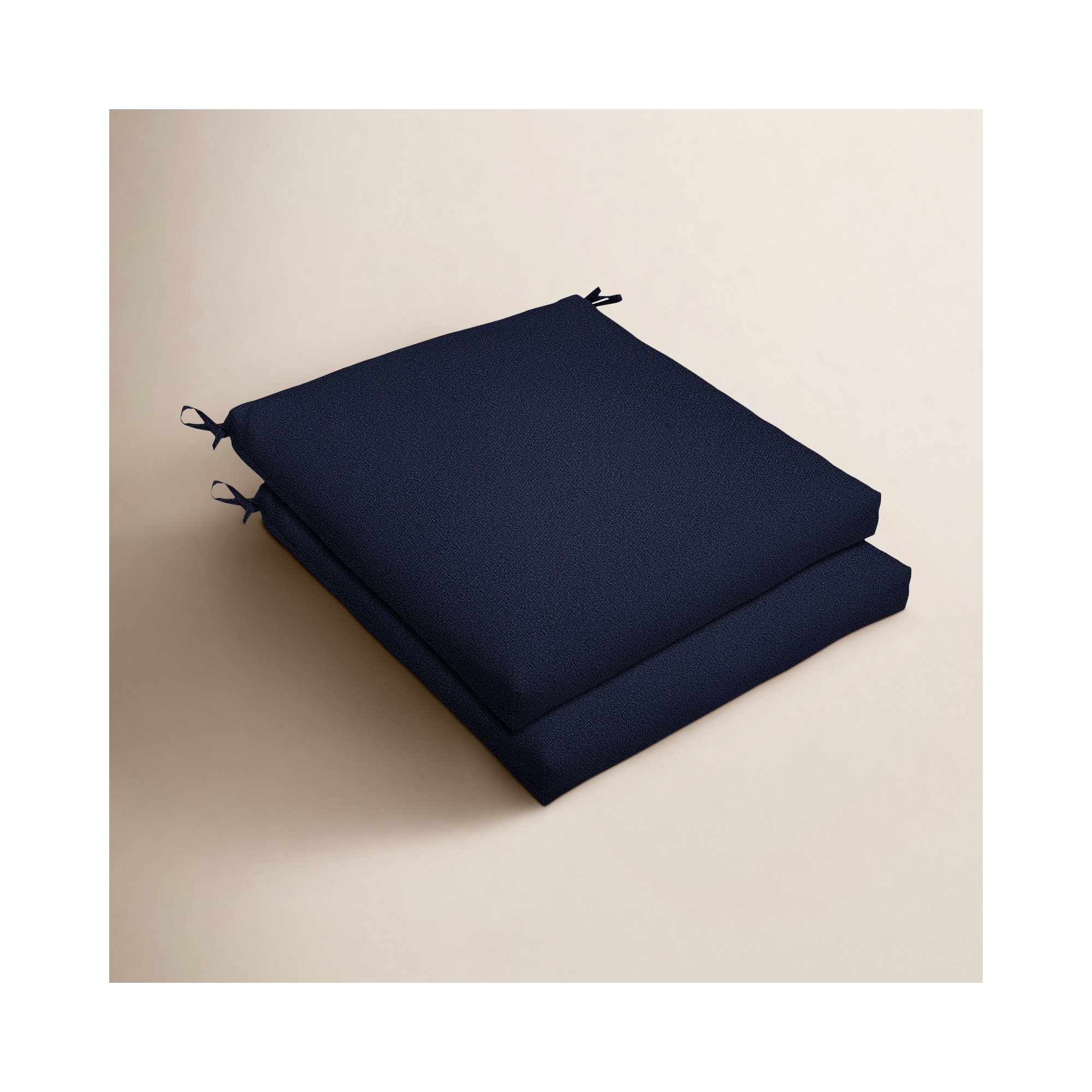 Outdoor Dining Chair Cushion, 20" x 20", Blue