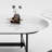 Simple marble coffee table size combination