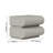 Humply Modern Leather White Smart Nightstand  2-Drawer Bedside Table with Wireless Charger -2038302012