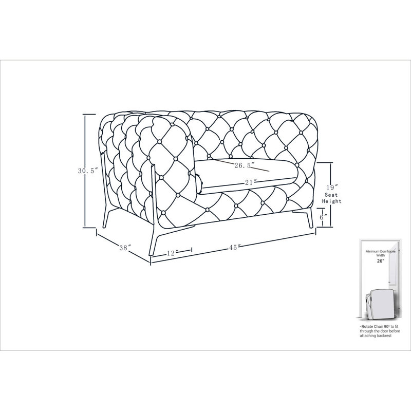 Fauteuil inclinable en cuir italien 100% Global Global