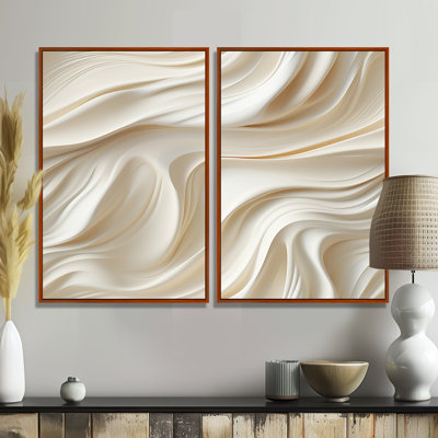 Sculptural Elegance - Abstract Large Wall Art