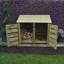 Tangier 150cm W x 80cm D Solid Wood Log Store-36319300