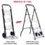 3 - Step Steel Folding Multi-Position Ladder