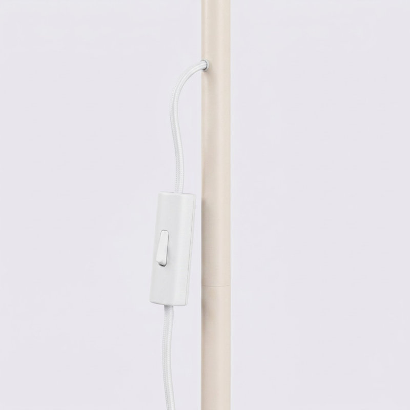 Karbon Powder Coated Column Floor Lamp, 30x30x160 cm, Beige