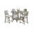 Light Gray Dining Table Round Dining Table  Open Shelf Acacia Veneer