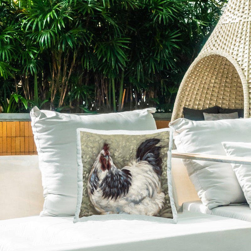 Coussin d'extérieur Traditional Country Hen