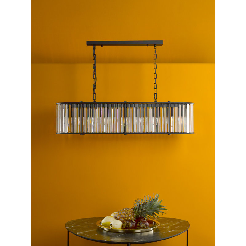7 - Light Pendant, Satin Black