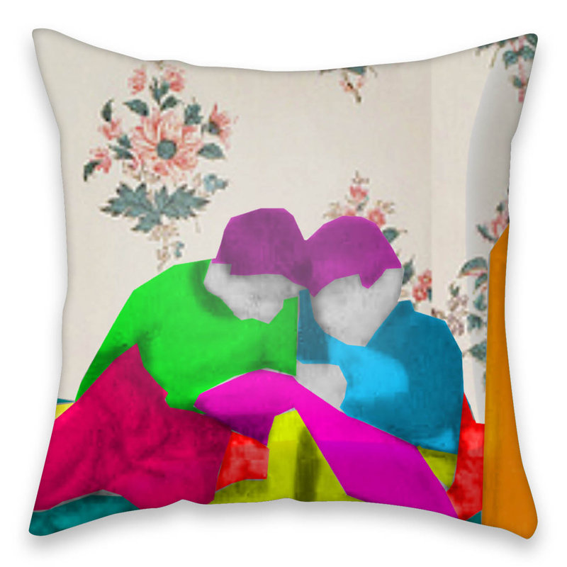 Hamby Square Cushion Cover, 50 x 50cm