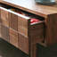 Table basse moderne avec rangement en noyer noir-107735444