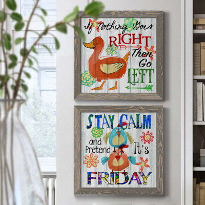 If Nothing Goes Right - 2 Piece Print