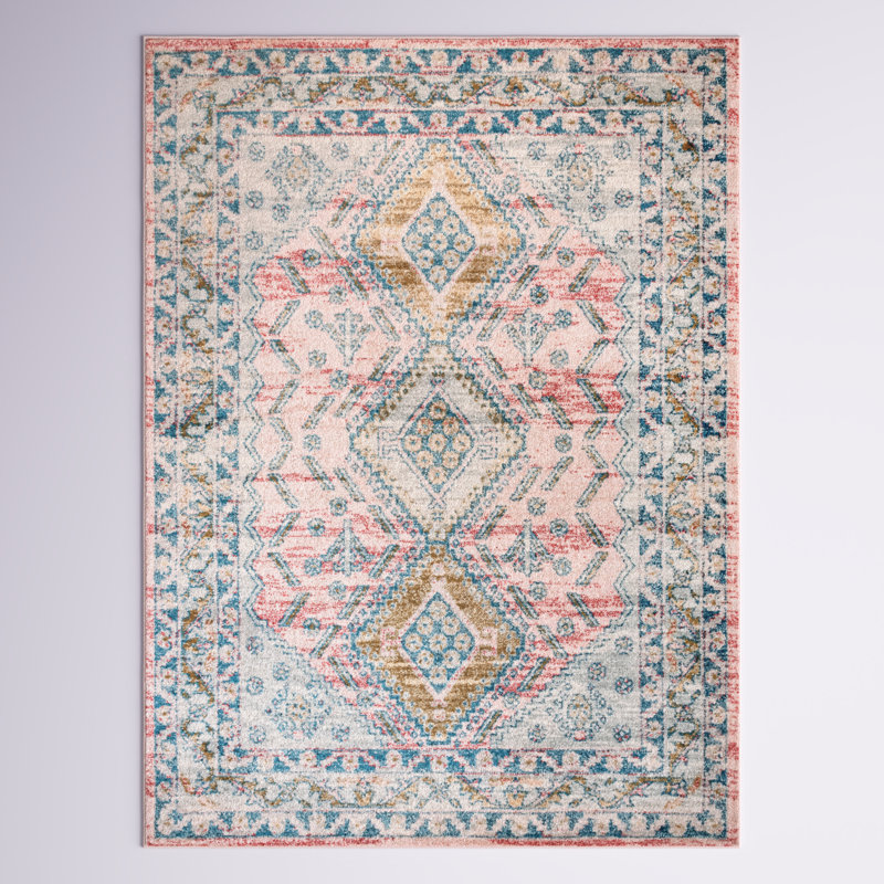 Brenden Southwestern Indoor Rug, Rectangle 8'10" x 12'
