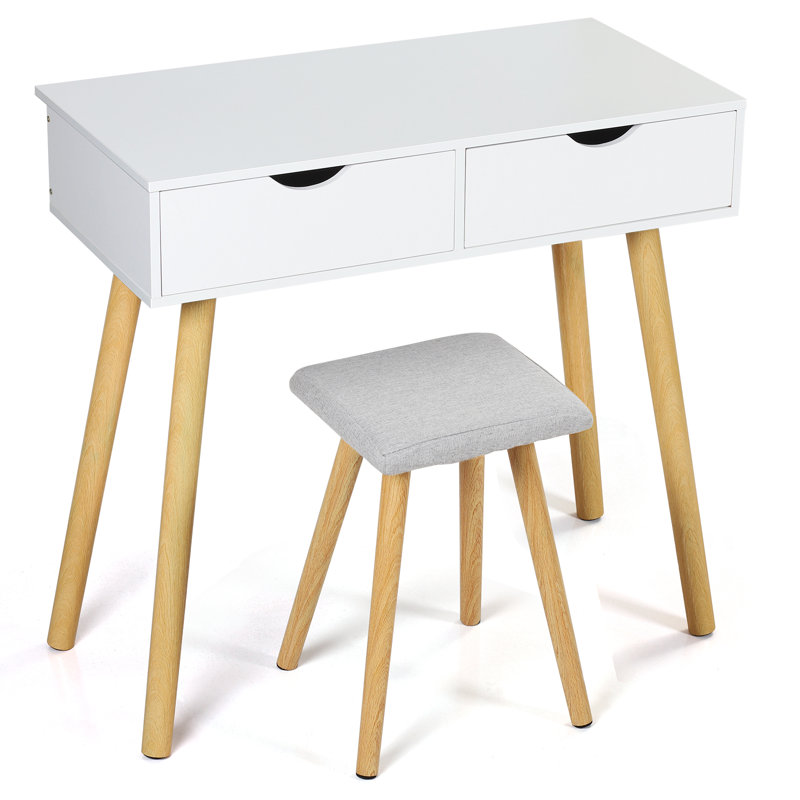 Dava Writing Desk, White