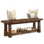Solid Wood Storage Bench-530769675