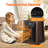 Infrared Space Heater for Indoor Use with 8 Heating Quartz Elements, 1500W with Remote Control