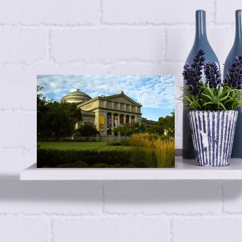 Facade of a museum Museum Of Science And Industry Hyde Park Chicago Cook County Illinois USA 1 Piece Wrapped Canvas Wall Art