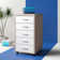 Cowell 15.75'' Wide 5 -Drawer Mobile File Cabinet