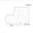 High-quality adjustable lounge lounge chair